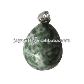 Semi precious stone & Gemstone Tumbled Stone Pendants